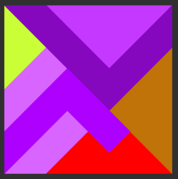 Tangrams Solution Level 16