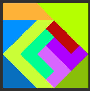 Tangrams Solution Level 22