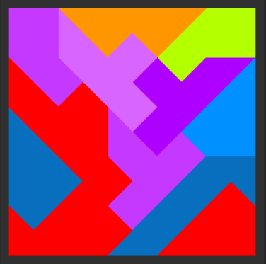 Tangrams Solution Level 29