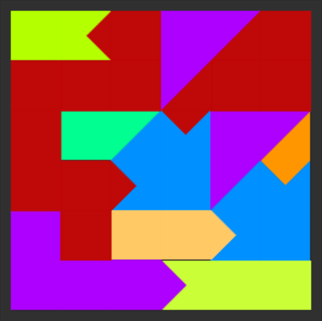 Tangrams Solution Level 33