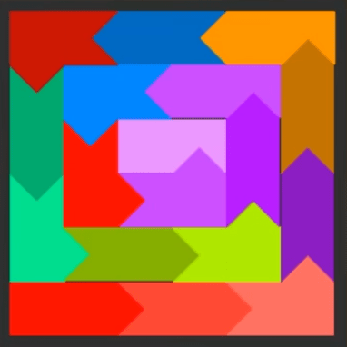 Tangrams Solution Level 40