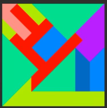 Tangrams Solution Level 41