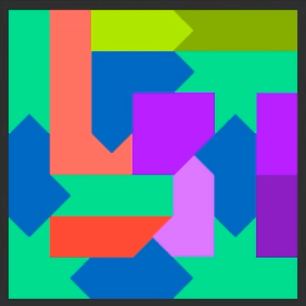 Tangrams Solution Level 48