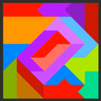 Tangrams Solution Level 50