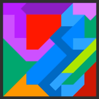 Tangrams Solution Level 51