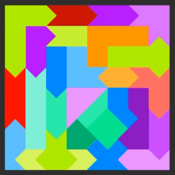 Tangrams Solution Level 60